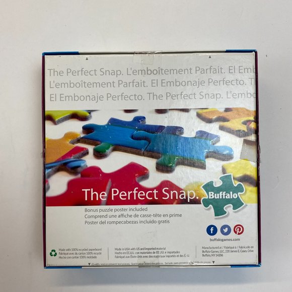 Charles Wysocki Prairie Wind Flowers Puzzle - Picture 3 of 7